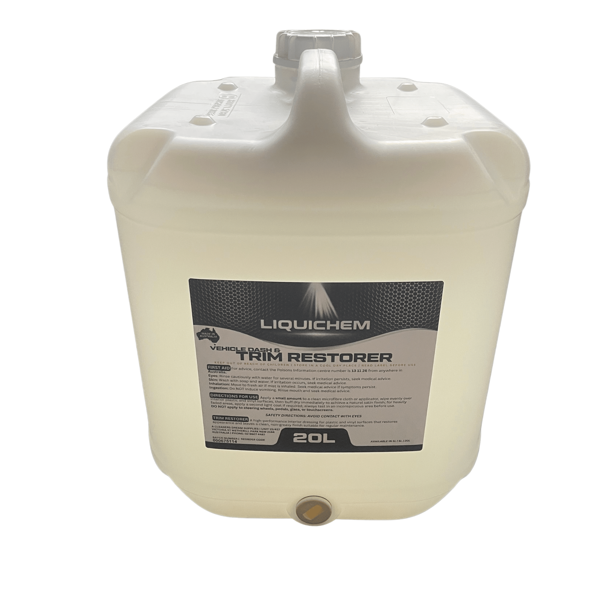 Liquichem Vehicle Dash & Trim Restorer