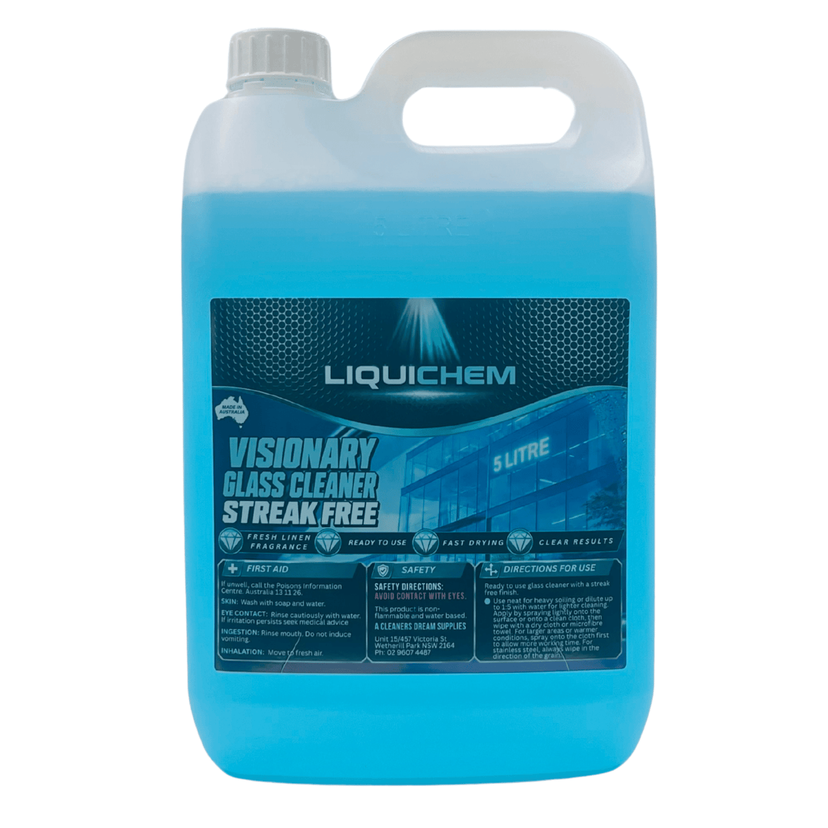 Liquichem Visionary Glass Cleaner 5L
