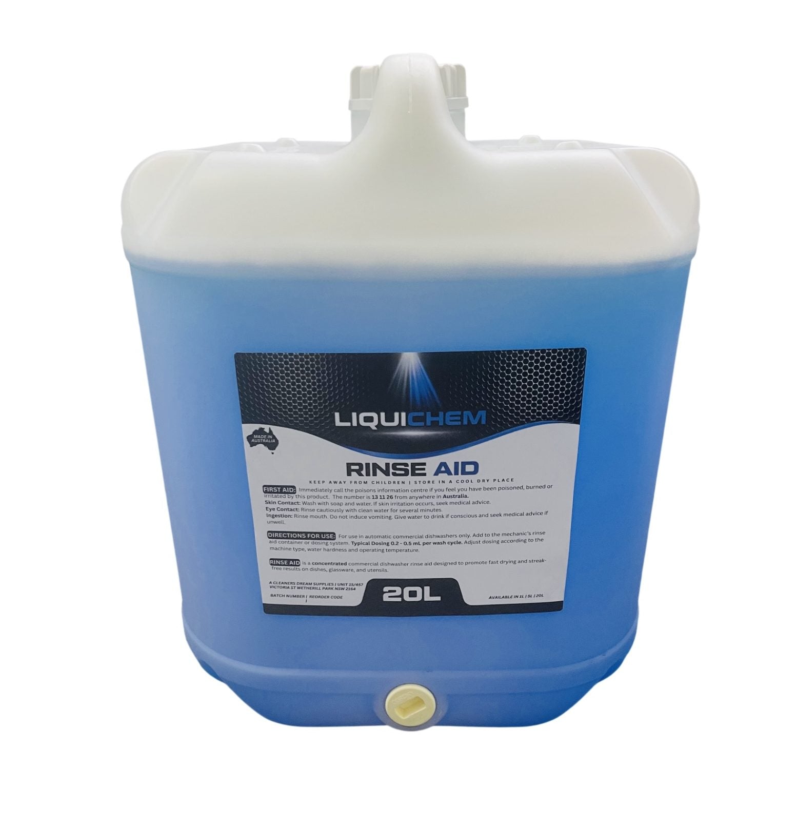 Liquichem Rinse Aid Concentrated