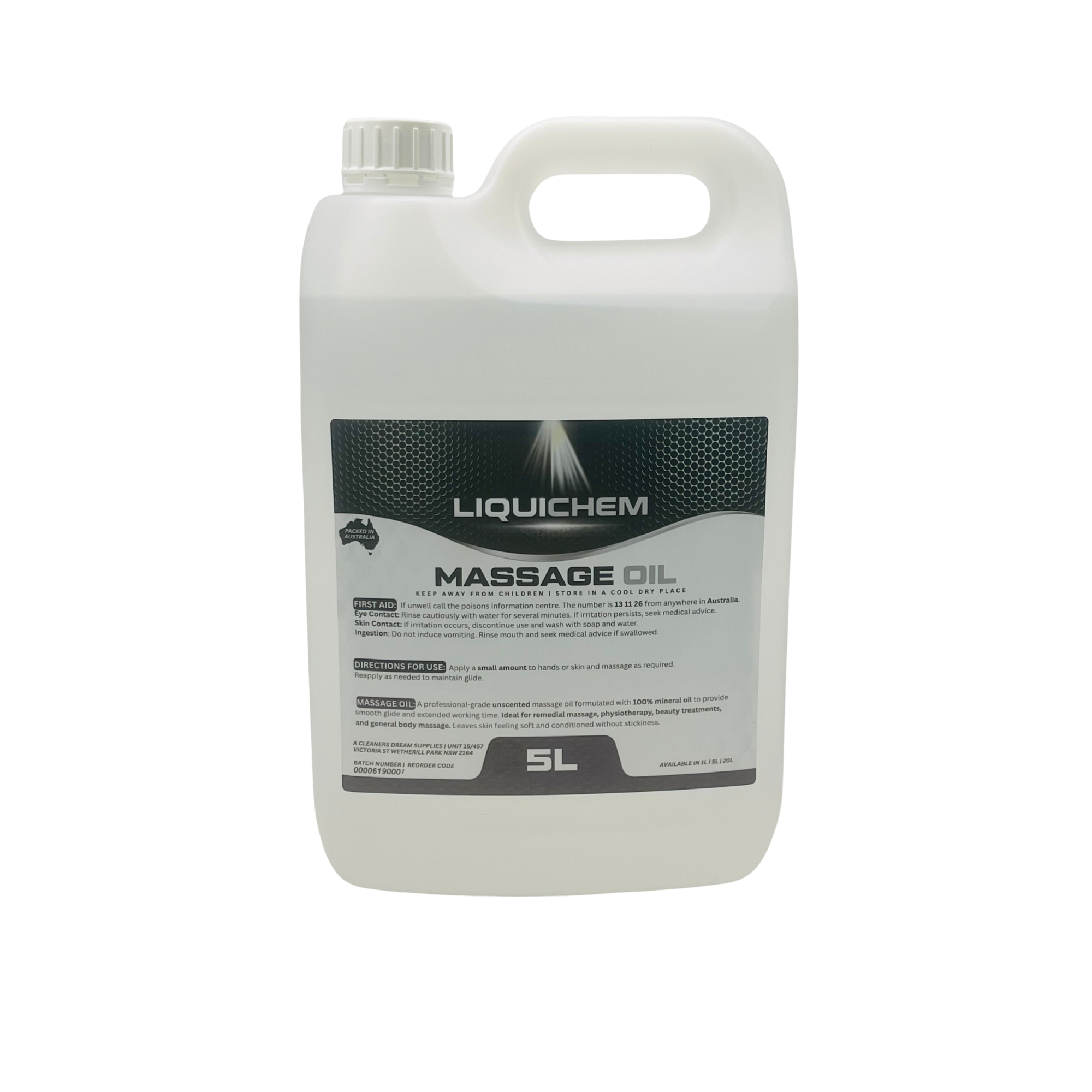 Liquichem Pure Massage Oil