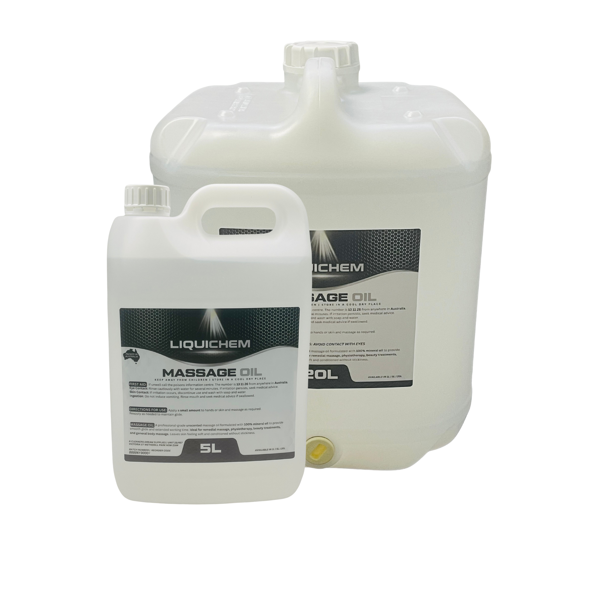 Liquichem Pure Massage Oil