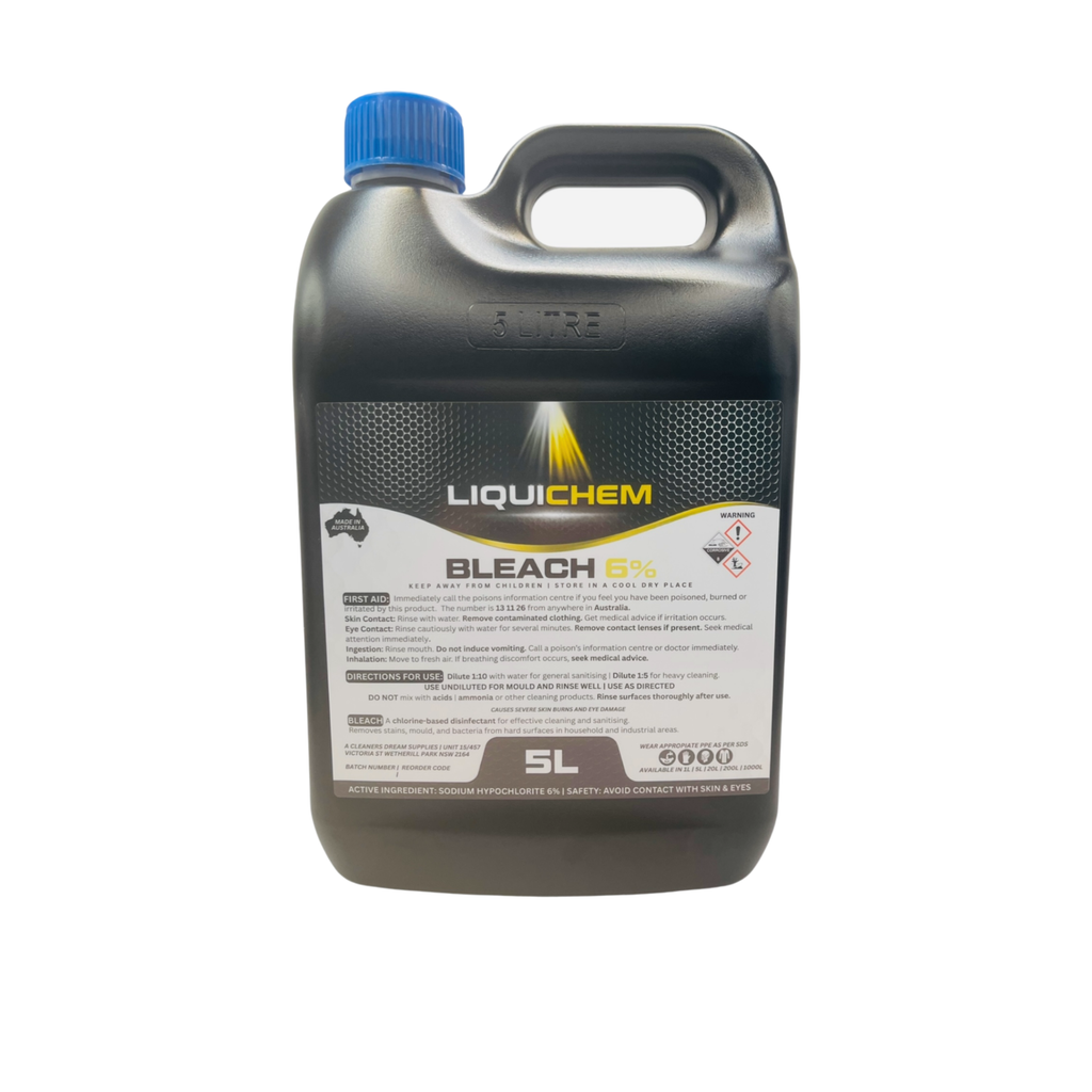 Liquichem Bleach 6% - Sodium Hypochlorite