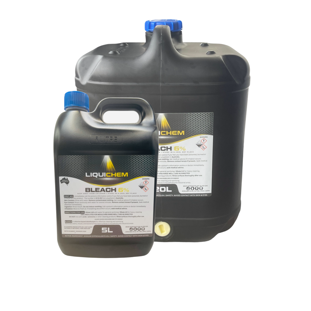 Liquichem Bleach 6% - Sodium Hypochlorite