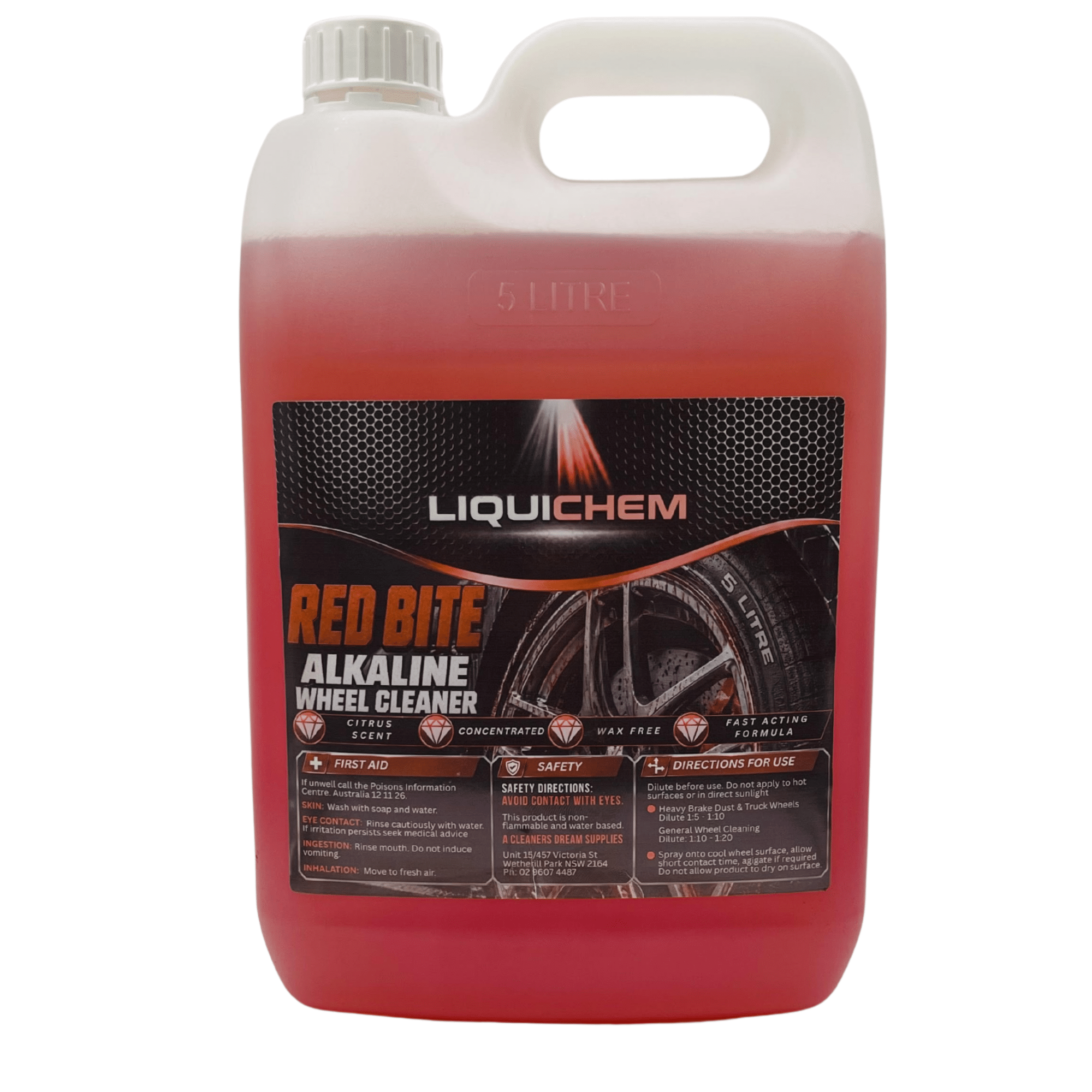 Liquichem Red Bite Alkaline Wheel Cleaner