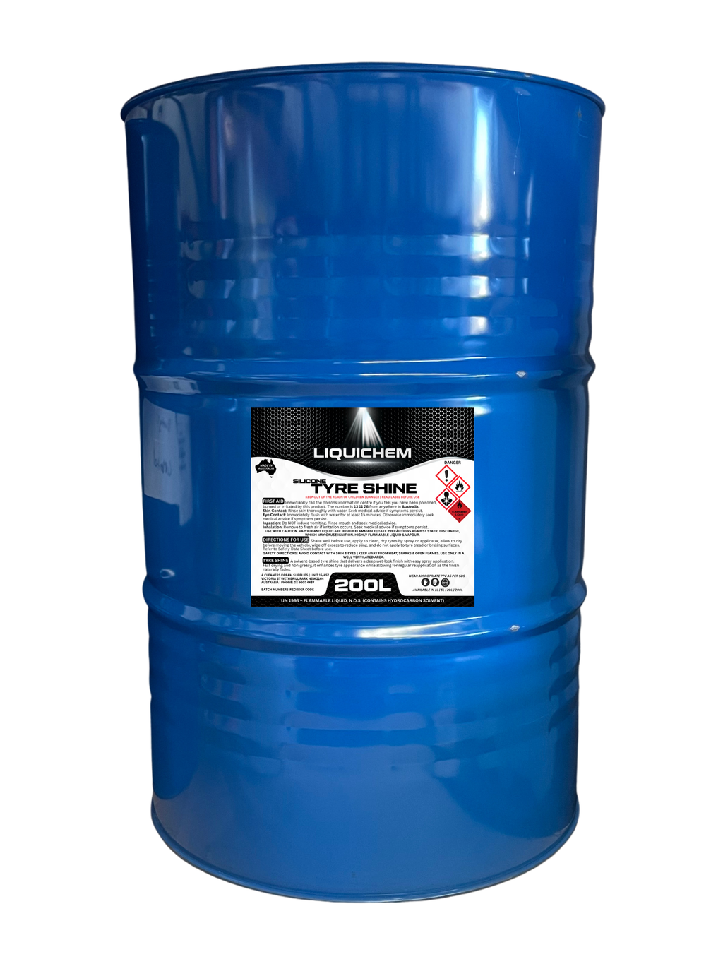 Liquichem Silicone Tyre Shine - Fast Finish