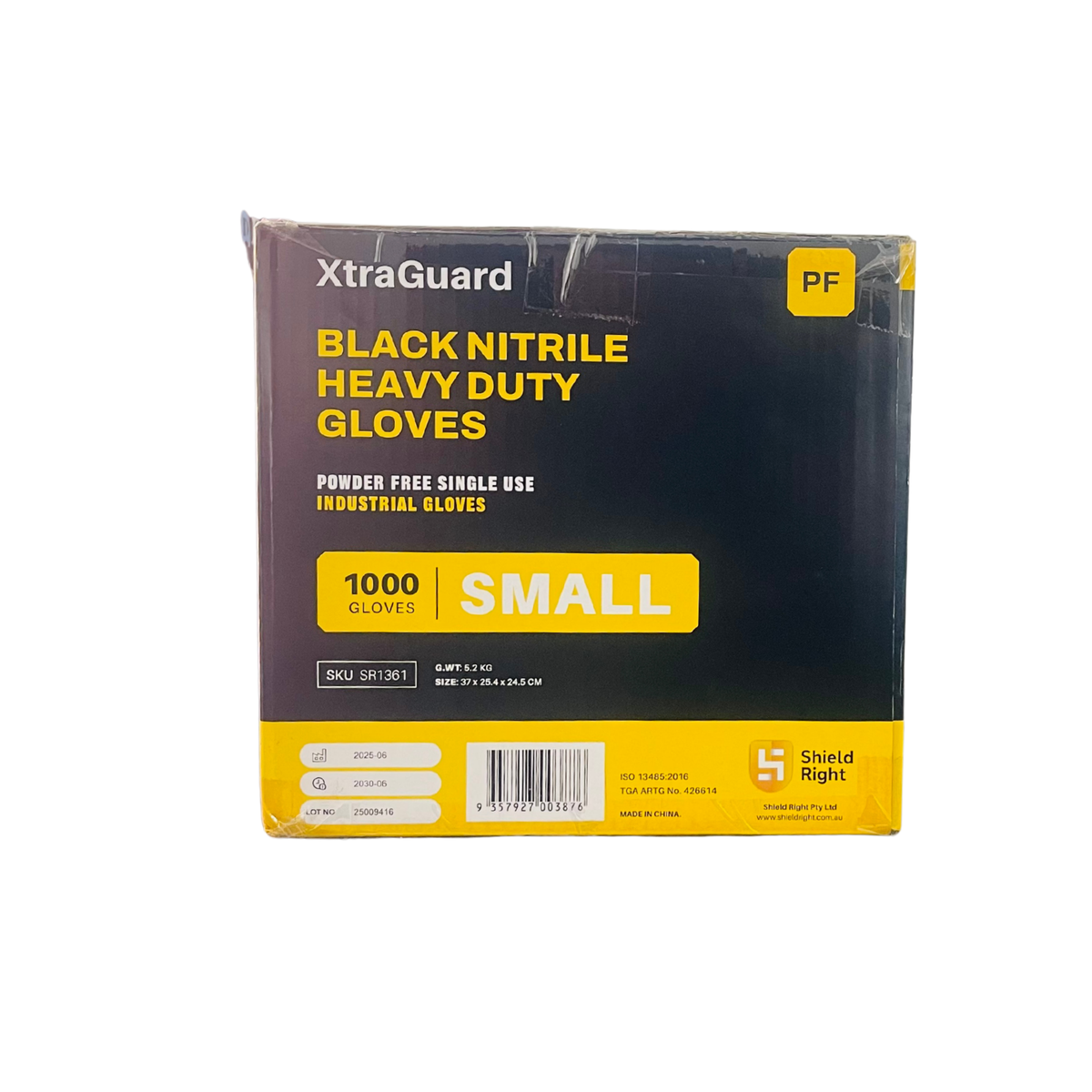 ShieldRight Extra Heavy Duty Nitrile Gloves 1000 Pack