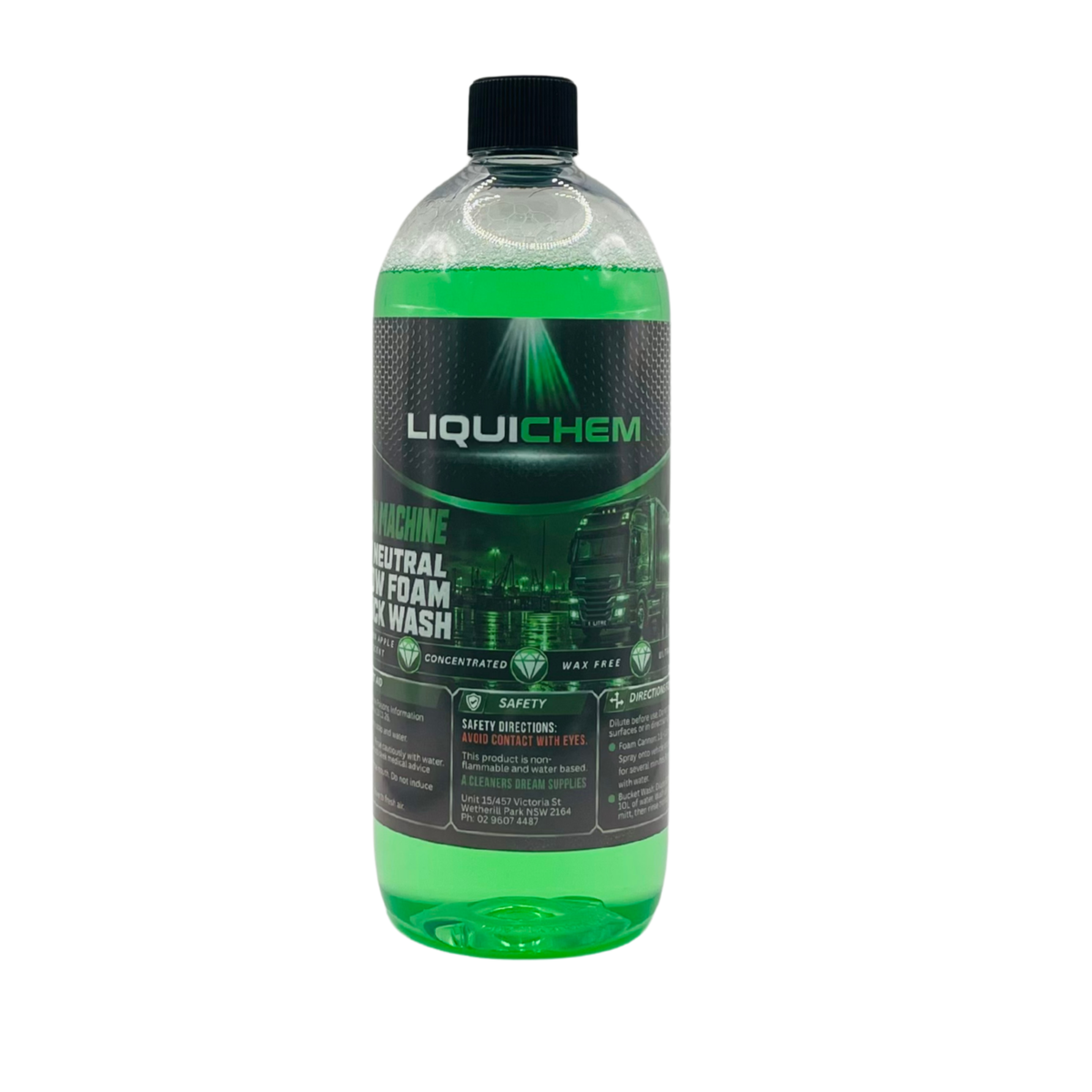 Liquichem Green Machine pH Neutral Snow Foam Truck Wash 1L image 2