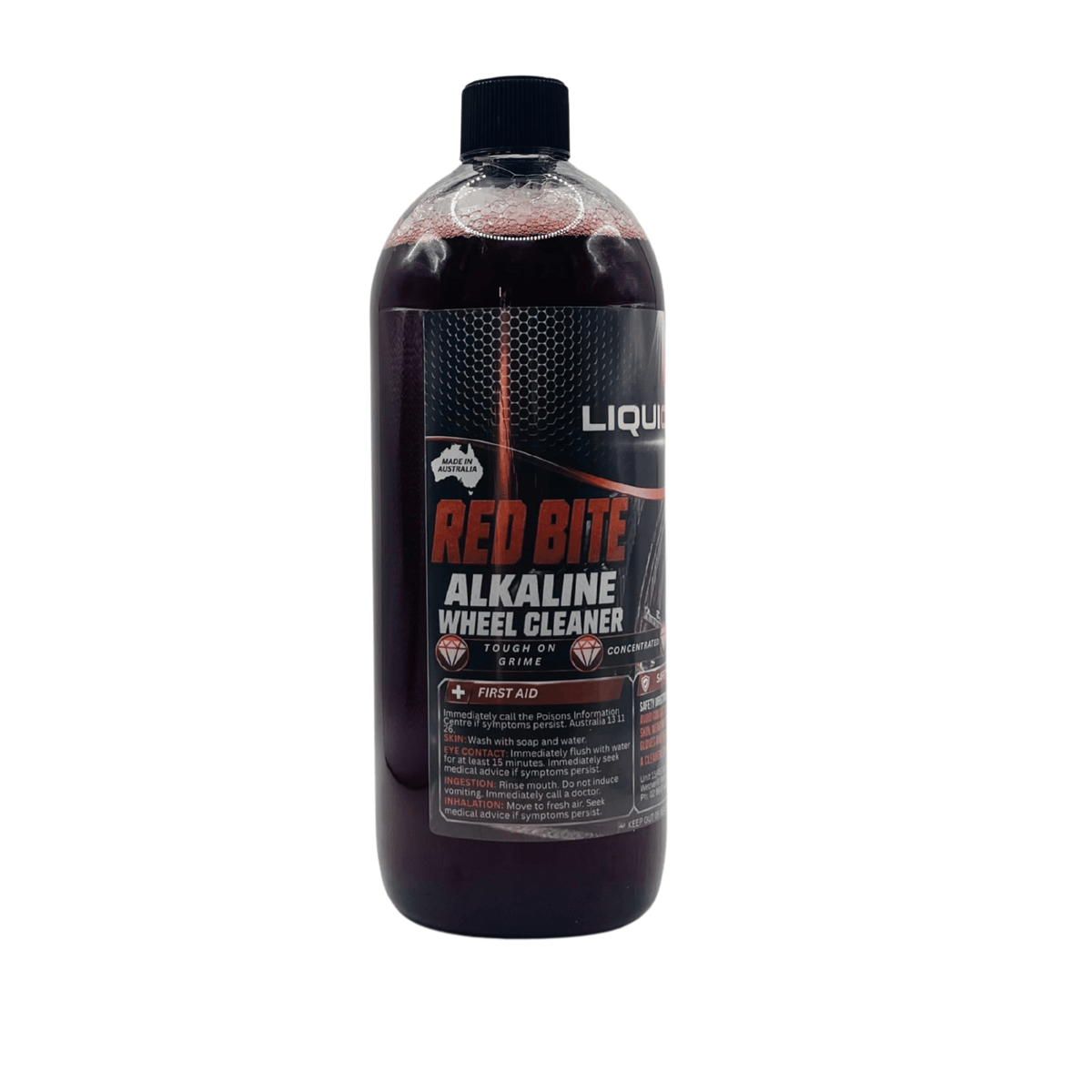 Liquichem Red Bite Alkaline Wheel Cleaner 1L