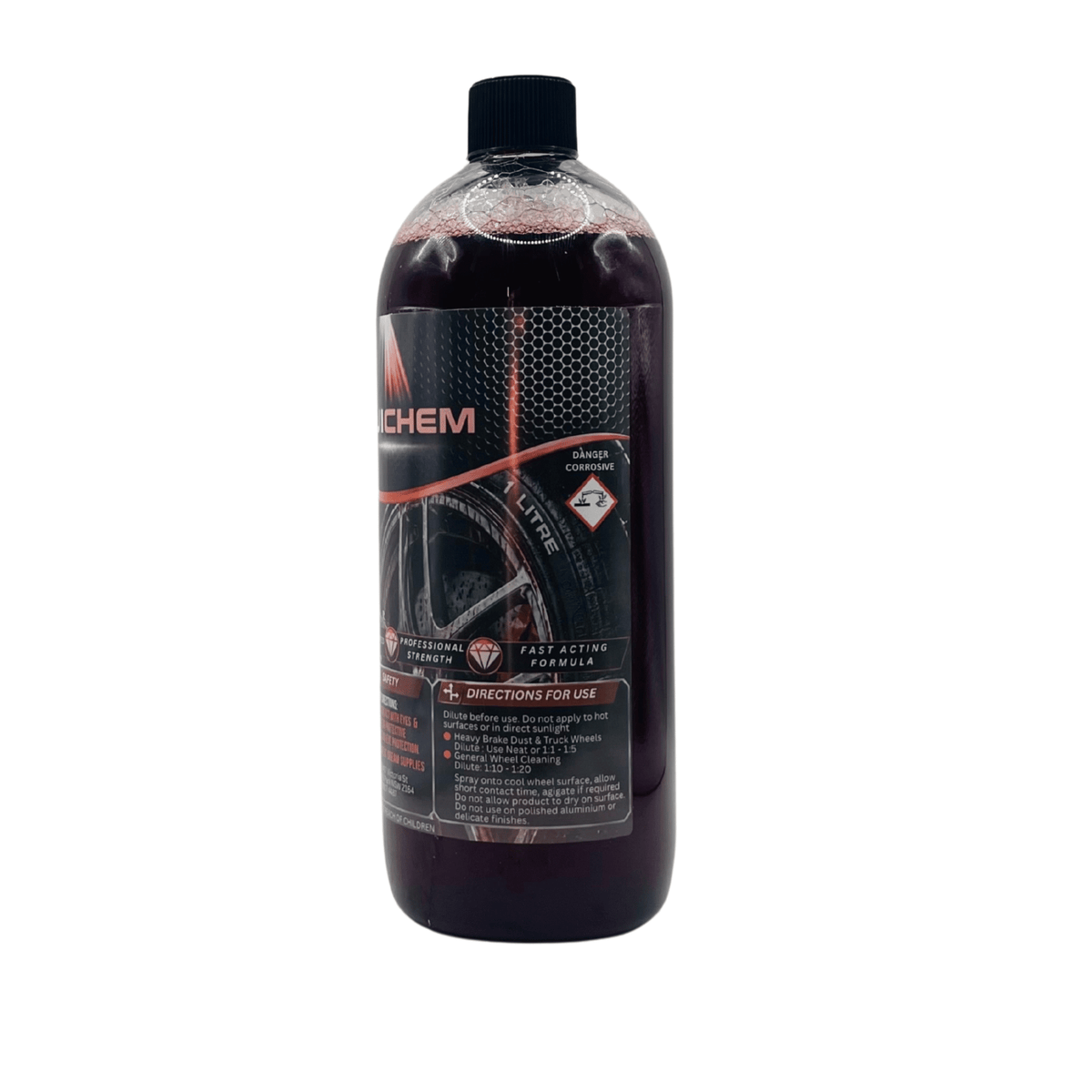 Liquichem Red Bite Alkaline Wheel Cleaner 1L image 3